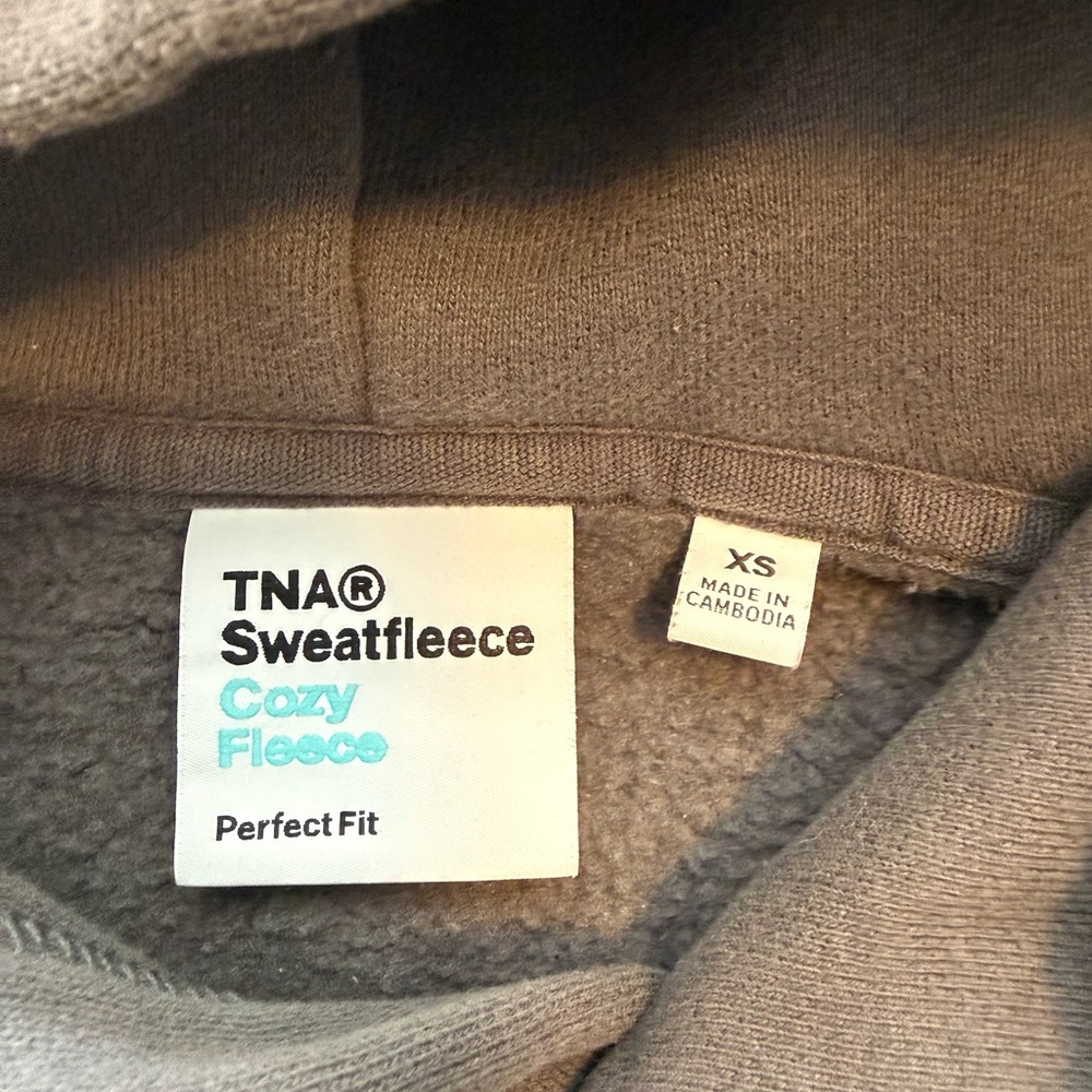 TNA Charcoal Hoodie - Picture 2 of 3